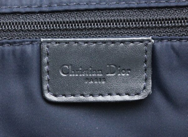 31760987 8 Christian Dior Trotter Shoulder Bag Leather Navy Blue