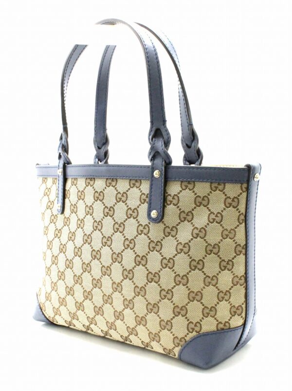 31761350 1 Gucci GG Mini Tote Handbag Khaki