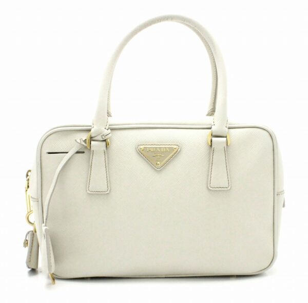 31761357 Prada Saffiano Mini Handbag Ivory