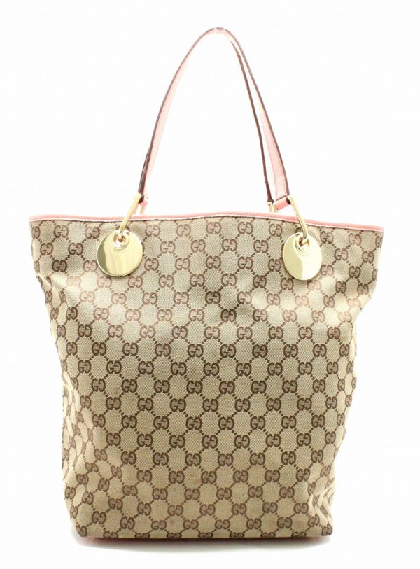 31761377 Gucci GG Bucket Tote Shoulder Bag Khaki