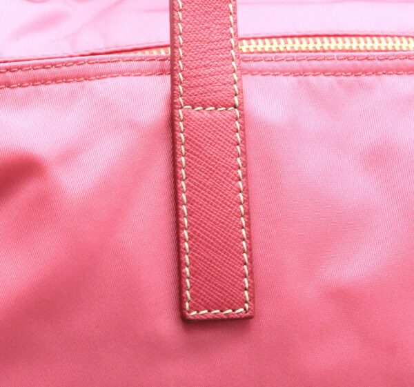 31761435 6 Prada Nylon 2WAY Shoulder Bag Shocking Pink