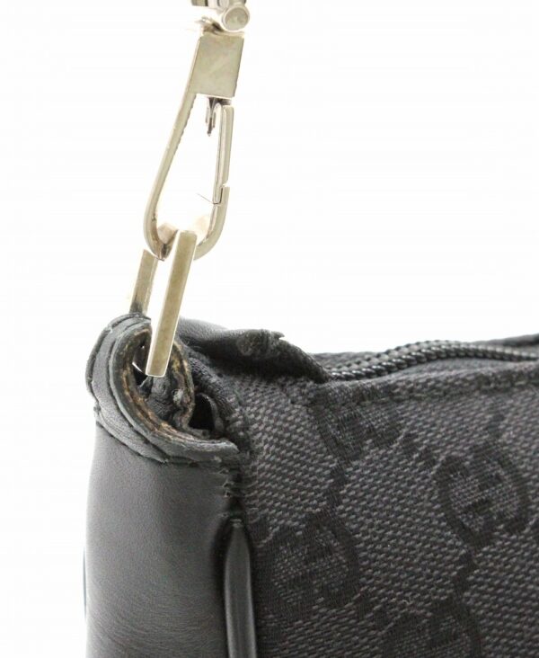 31761722 6 Gucci GG Bamboo Handbag Black