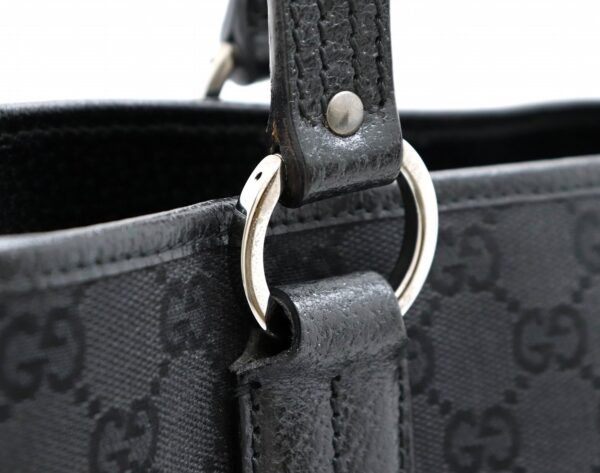 31761846 6 Gucci GG Mini Tote Shoulder Bag Black