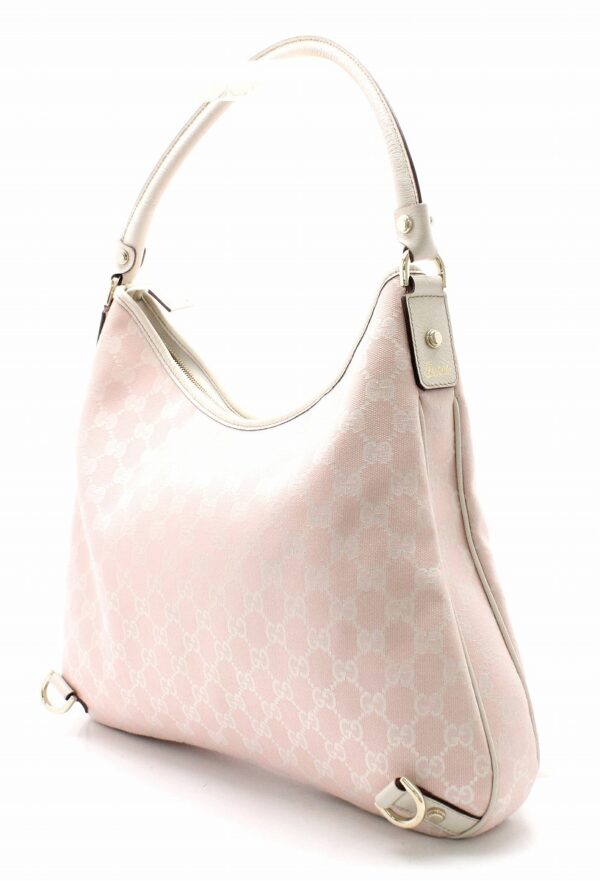 31761880 1 Gucci GG Abbey Line One Shoulder Handbag Pink