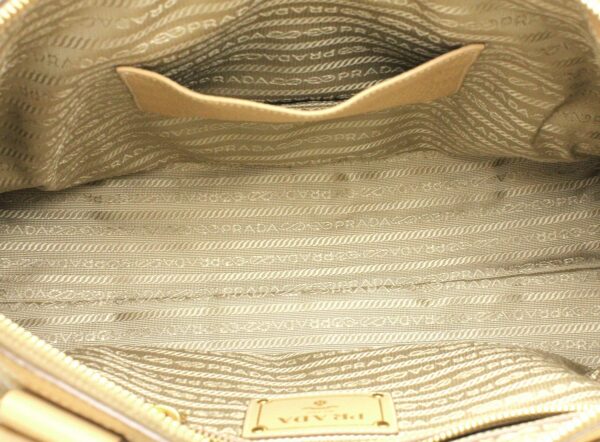 31770349 4 Prada 2WAY Handbag Leather Beige