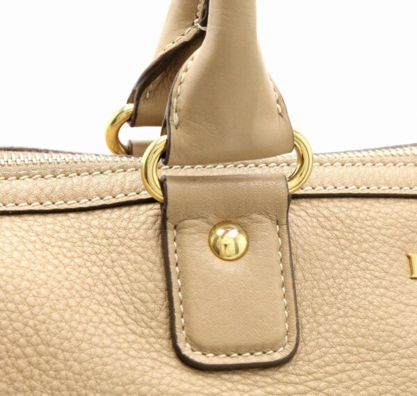 31770349 6 Prada 2WAY Handbag Leather Beige