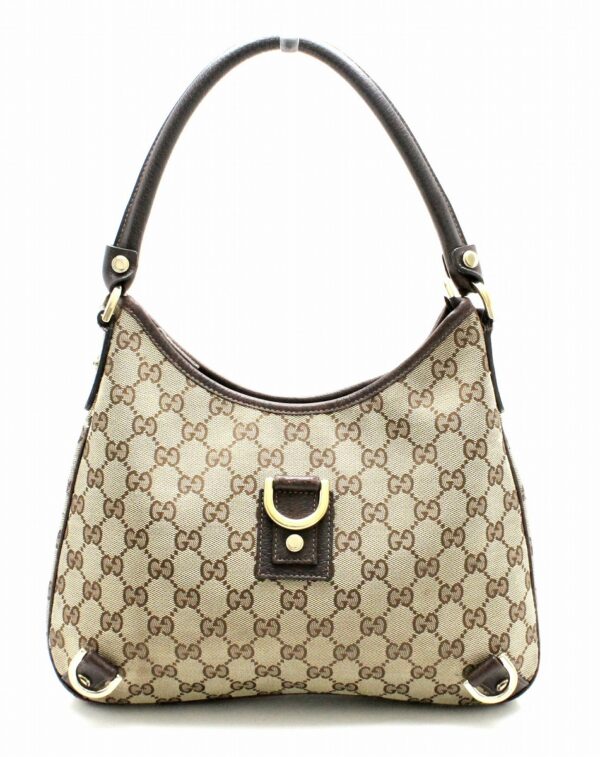 31770761 Gucci GG Abbey One Shoulder Handbag Khaki