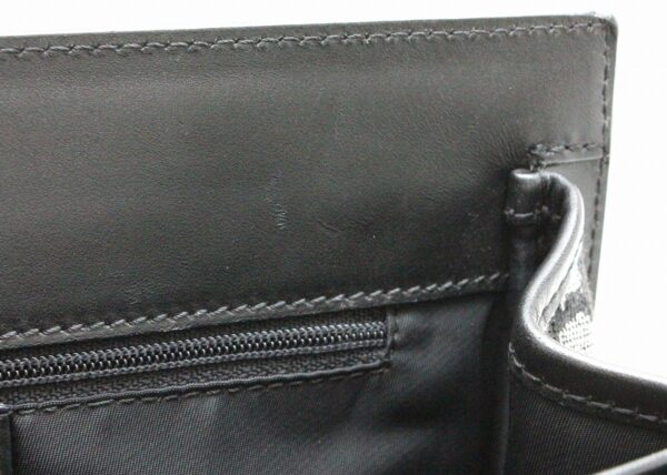 31770961 7 Christian Dior Trotter Handbag Leather Black Gray