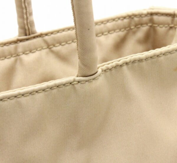 31771344 6 Prada Nylon Shoulder Tote Bag Beige