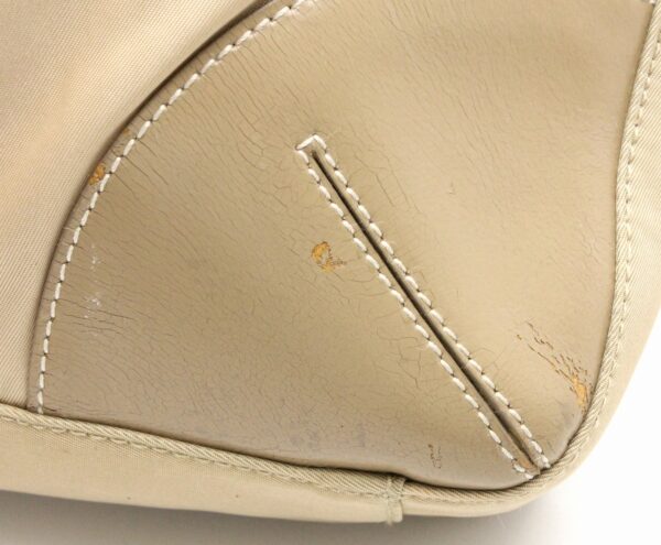 31771344 7 Prada Nylon Shoulder Tote Bag Beige