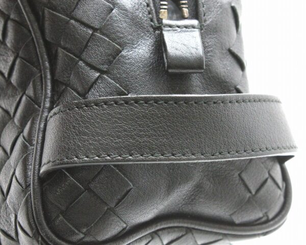 31780337 3 Bottega Veneta Intrecciato Shoulder Bag Leather Calf Black