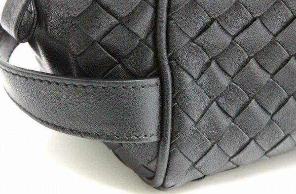 31780337 6 Bottega Veneta Intrecciato Shoulder Bag Leather Calf Black