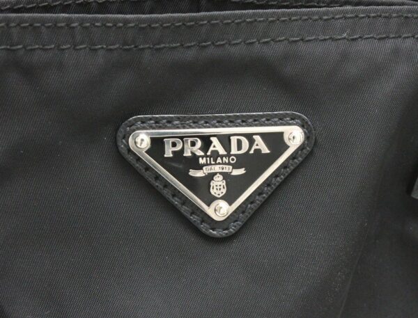 31780396 8 Prada Nylon Shoulder Tote Bag Black