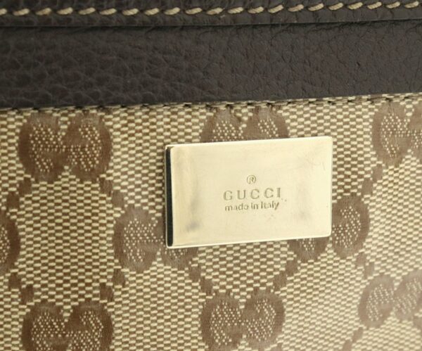 31780879 7 Gucci GG Crystal Waist Pouch Leather Khaki Beige