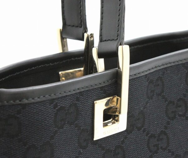 31780884 6 Gucci GG Mini Tote Handbag Black