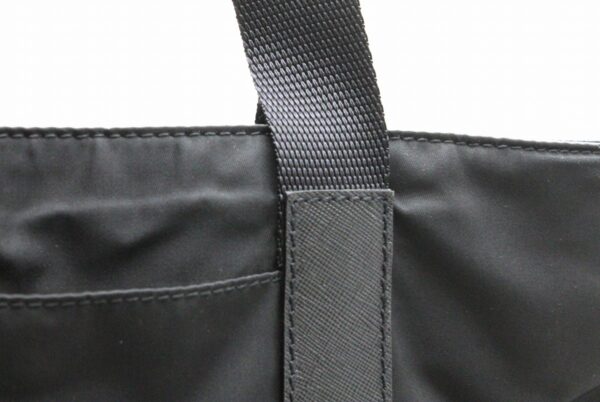 31780950 6 Prada Nylon Shoulder Tote Bag Black