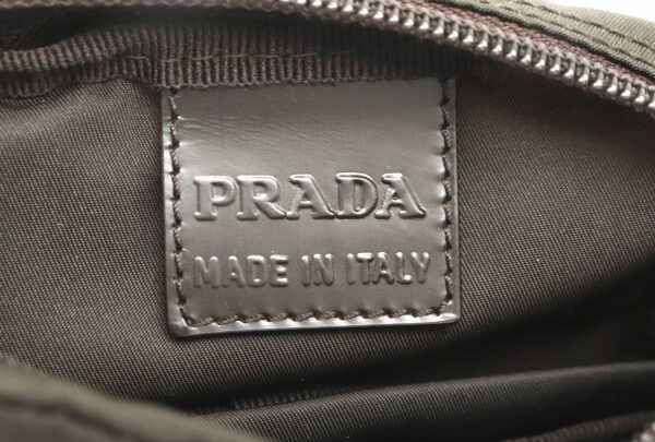 31781219 6 Prada Nylon Multi Pouch Accessory Case Brown