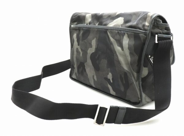 31781272 1 Prada Tessuto Messenger Shoulder Bag Camouflage Green Black