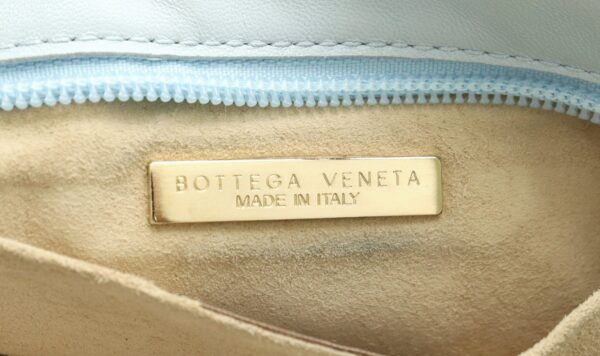 31781405 8 Bottega Veneta Intrecciato Leather Handbag Light Blue