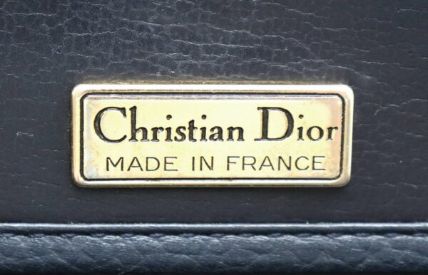 31781676 8 Christian Dior Shoulder Bag Leather Navy