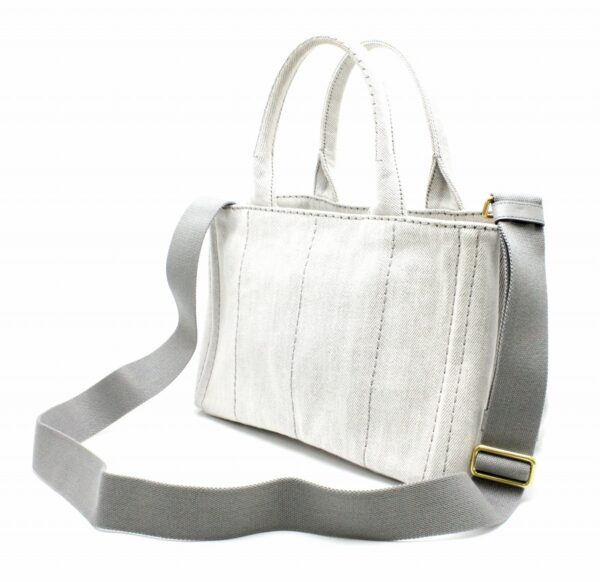 31790149 1 Prada Canapa Tote Bag Denim Bianco