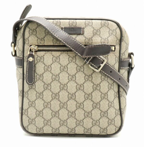 31791043 Gucci GG Plus Shoulder Bag Diagonal Khaki Beige Brown