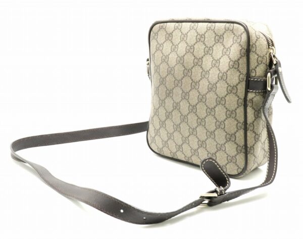 31791043 1 Gucci GG Plus Shoulder Bag Diagonal Khaki Beige Brown