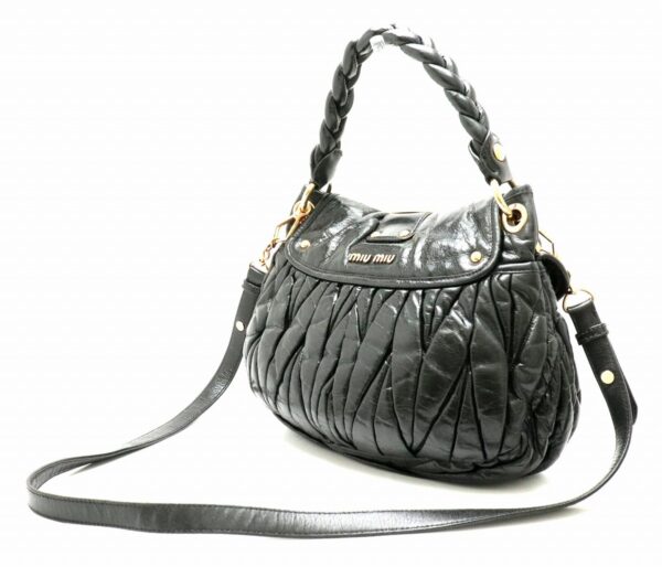 31791055 1 Miu Miu Shoulder Bag Leather Black