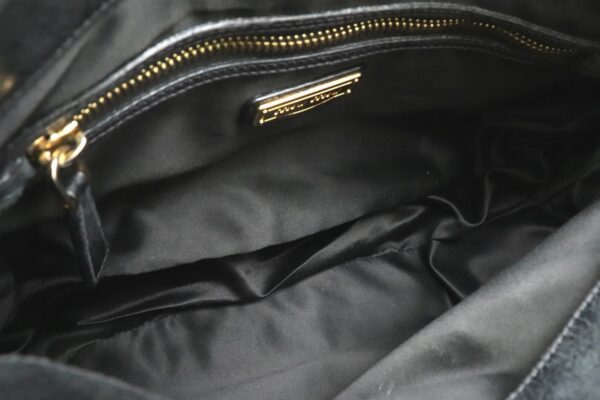 31791055 4 Miu Miu Shoulder Bag Leather Black