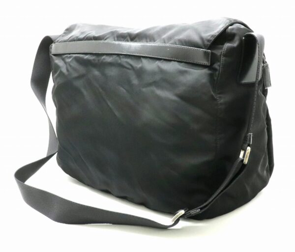 31791338 1 Prada Tessuto Messenger Bag Nylon Black