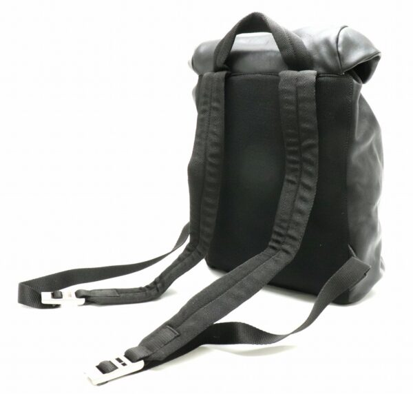 31791341 1 Prada Soft Calf Backpack Rucksack Leather Black Silver