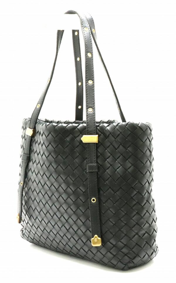 31791358 1 Bottega Veneta Intrecciato Tote Bag Handbag Black