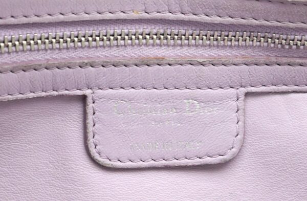 31791394 8 Christian Dior Miss Dior Charm Tote Bag Leather Purple Beige