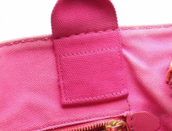 31791613 6 Prada Canapa 2WAY Tote Bag Denim Pink