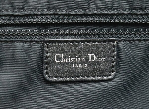 31791697 8 Christian Dior Trotter Shoulder Bag Messenger Bag Leather Black Gray