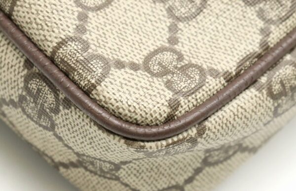 31791698 2 Gucci Gucci Clutch Bag Shoulder Bag Leather Khaki Beige Brown