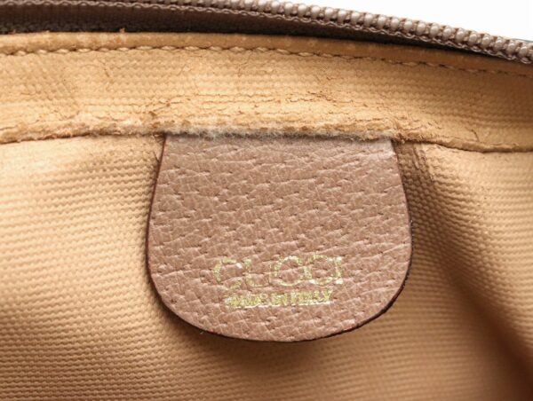 31791698 8 Gucci Gucci Clutch Bag Shoulder Bag Leather Khaki Beige Brown