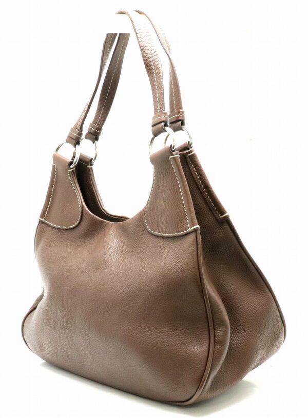 31791971 1 Prada Handbag Shoulder Leather Brown