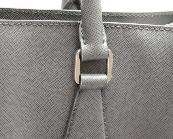 31800484 6 Prada Saffiano Tote Bag Saffiano Leather Gray Mercurio