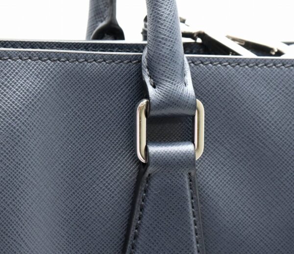 31800485 6 Prada Saffiano Tote Bag Saffiano Leather Blue Blue