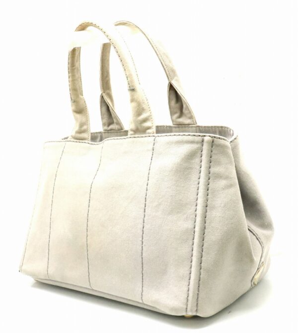 31800498 1 Prada Canapa Tote Bag Canvas Gray