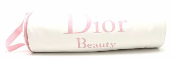 31800611 Christian Dior Beauty Handbag Yoga Mat Case Nylon White Pink