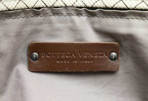 31801066 8 Bottega Veneta Marco Polo Tote Bag Leather Gray Brown