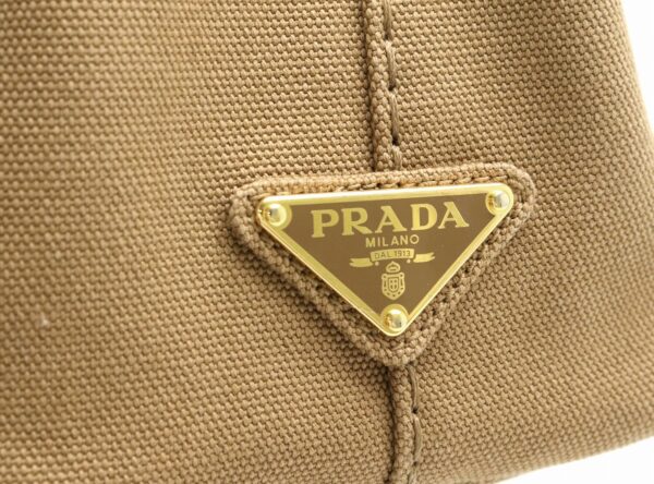 31801483 7 Prada Canapa Tote Bag Canvas Brown