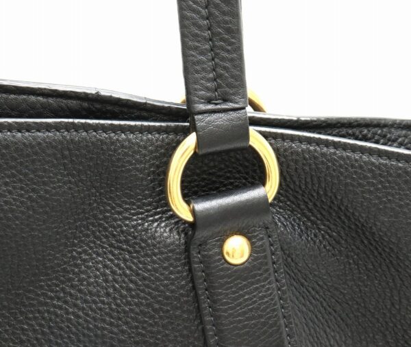 31801661 6 Prada Tote Bag Leather Black