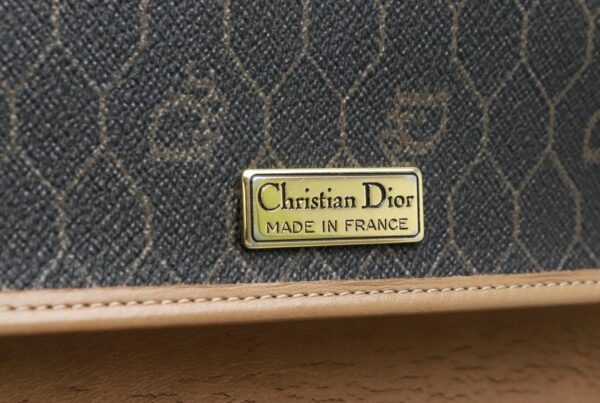 31801991 8 Christian Dior Logo Chain Shoulder Bag Leather Brown