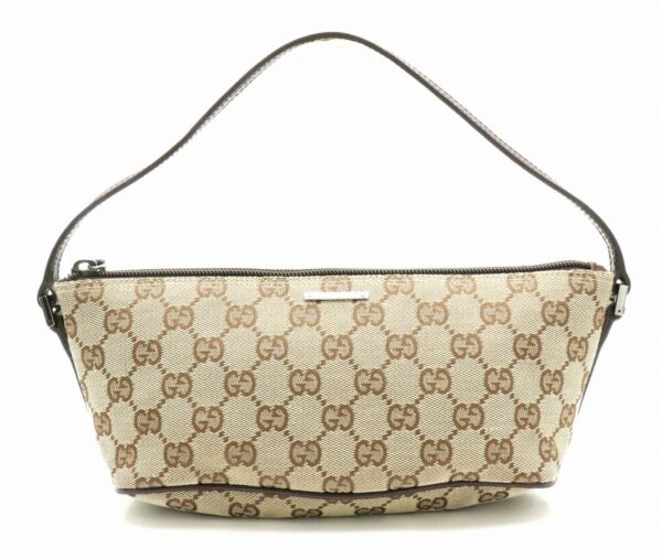 31810996 Gucci GG Accessory Pouch Handbag Sub Khaki Brown