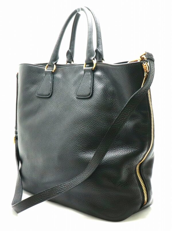 31811032 1 Prada Tote Bag Leather Black