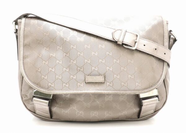 31811167 Gucci GG Implement Shoulder Messenger Bag Metallic Pink