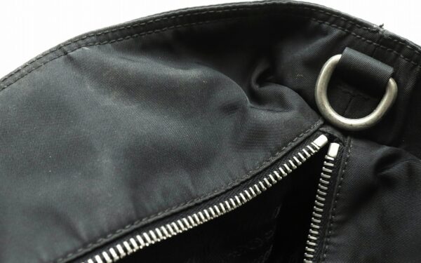 31811185 7 Prada Tote Bag Nylon Leather Black